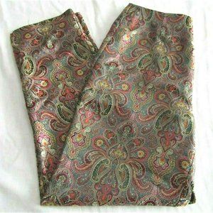 Sophie Chang Studio Pants Metallic Paisley Lined